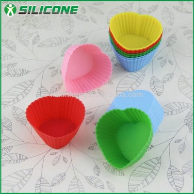 New products Heart shape silicone cup cake, cake cups,silicone mould cupcake set