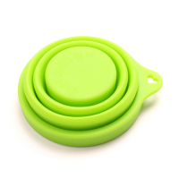 promotional FDA food grade silicone collapsible cup